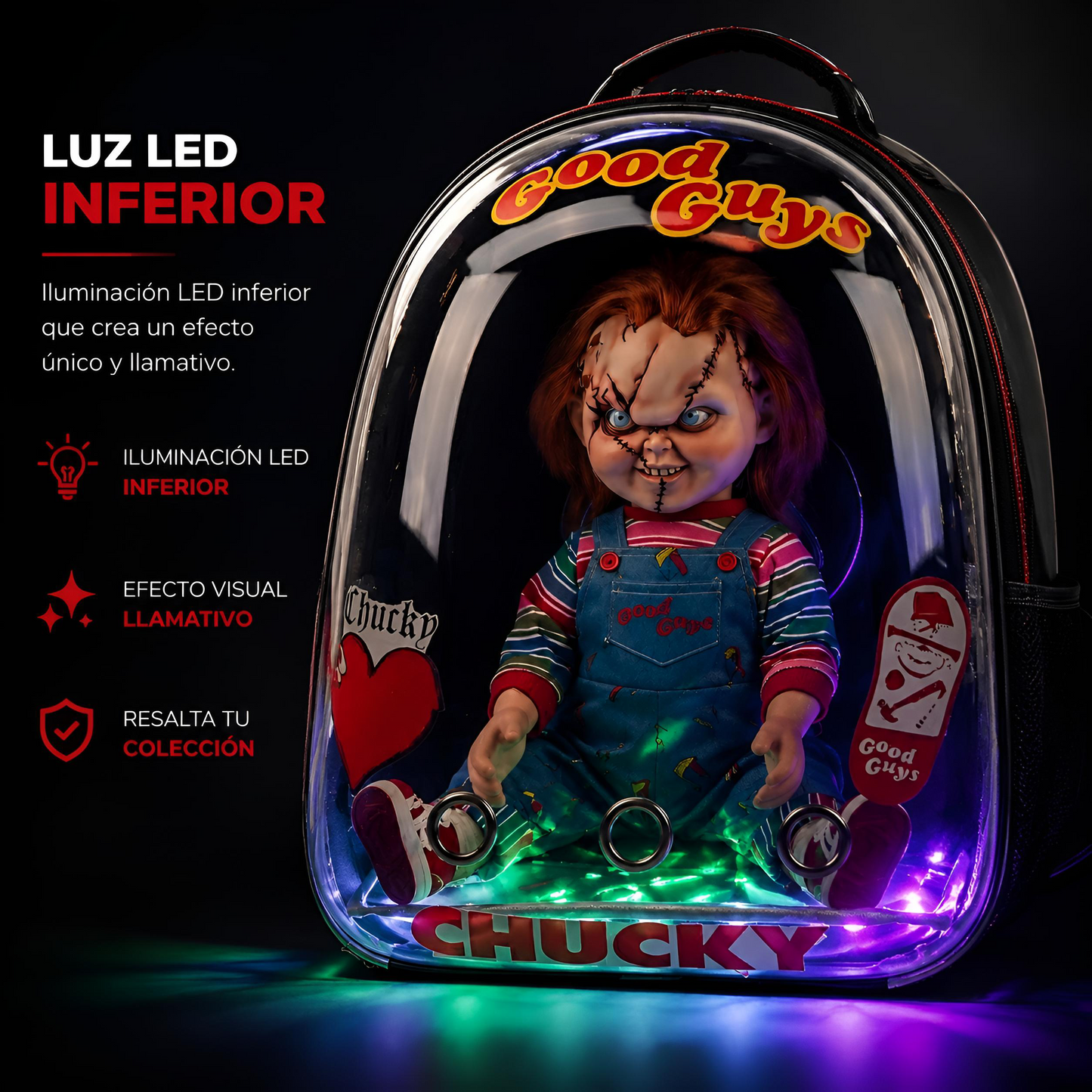 Mochila con muñeco diabólico™